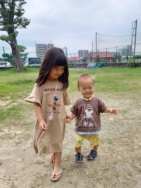 eratantanmenさん（キッズ・100cm）の夏コーディネート