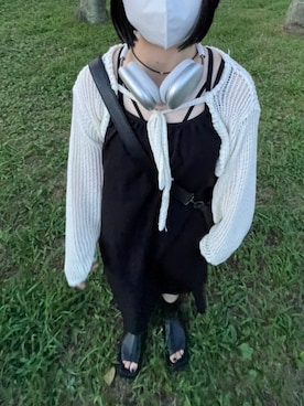 「FEKETE（フェケテ）のアイテム（帽子）」を使った、芋の助さん（レディース・153cm）の夏コーディネート