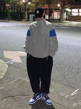 「ADER error（アーダーエラー）のアイテム（ジャケット/アウター）」を使った、재우さん（メンズ・174cm）の秋コーディネート