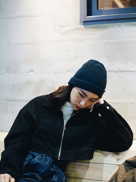 「NIKE SB（ナイキエスビー）のアイテム（帽子）」を使った、syzygyさん（レディース・174cm）の秋コーディネート