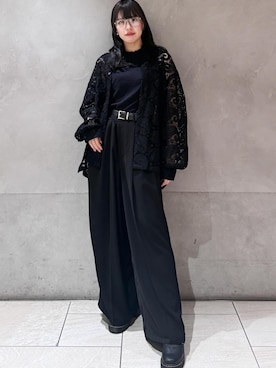 「JUNRED（ジュンレッド）のアイテム」を使った、ぜんさん（レディース・163cm）の春コーディネート