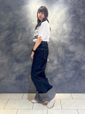 「JUNRED（ジュンレッド）のアイテム」を使った、ぜんさん（レディース・163cm）の夏コーディネート