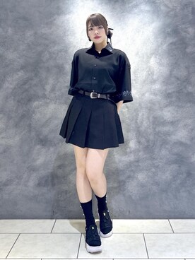 「JUNRED（ジュンレッド）のアイテム」を使った、ぜんさん（レディース・163cm）の夏コーディネート
