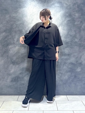 「JUNRED（ジュンレッド）のアイテム」を使った、ぜんさん（レディース・163cm）の夏コーディネート