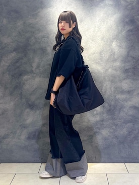 「JUNRED（ジュンレッド）のアイテム」を使った、ぜんさん（レディース・163cm）の夏コーディネート