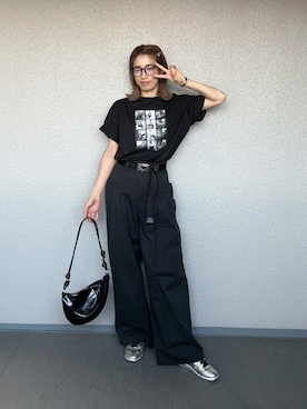 「ISOOK（アイスー）のアイテム」を使った、まーさんさん（レディース・162cm）の夏コーディネート