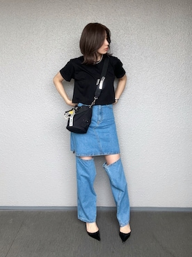 「MAISON SPECIAL（メゾンスペシャル）のアイテム」を使った、まーさんさん（骨格ナチュラル・レディース・162cm）の春コーディネート