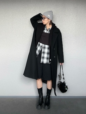 「アイテム（その他トップス）」を使った、まーさんさん（レディース・162cm）の秋コーディネート