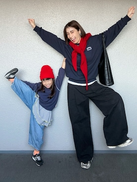 「Piet（ピエット）のアイテム」を使った、まーさんさん（レディース・162cm）の冬コーディネート