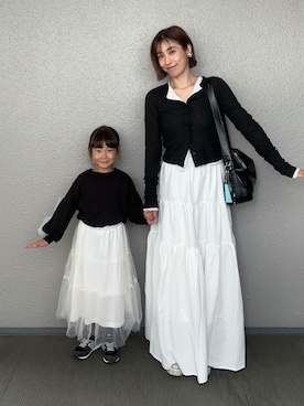 「HANNE（アン）のアイテム」を使った、まーさんさん（レディース・162cm）の春コーディネート