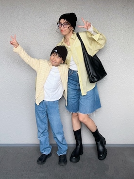 「chuclla（チュクラ）のアイテム」を使った、まーさんさん（レディース・162cm）の秋コーディネート