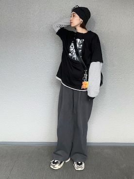 「forksy.（フォルクシー）のアイテム」を使った、まーさんさん（レディース・162cm）の春コーディネート