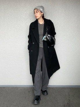 「アイテム（スウェットパンツ）」を使った、まーさんさん（レディース・162cm）の秋コーディネート