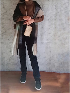 「マイベストコーデ2023」｜aさん（レディース・158cm）の冬コーディネート