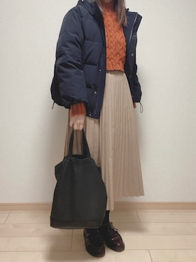 kaochanさん（レディース・162cm）の冬コーディネート