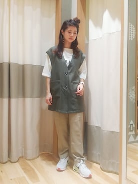 「夏に向けて」｜しばちゃんさん（レディース・156cm）の春コーディネート