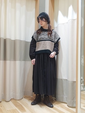 しばちゃんさん（レディース・156cm）の冬コーディネート