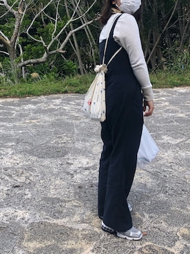 「STOCK（ストック）のアイテム」を使った、oyuさん（レディース・150cm）の春コーディネート