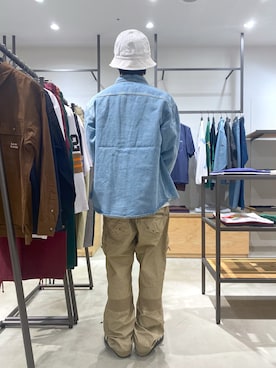 宮田和正さん（メンズ・165cm）の夏コーディネート