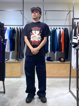 宮田和正さん（メンズ・165cm）の夏コーディネート