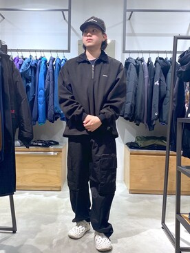 「XLARGE（エクストララージ）のアイテム（その他アウター）」を使った、宮田和正さん（メンズ・165cm）の秋コーディネート