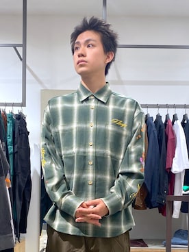 宮田和正さん（メンズ・165cm）の夏コーディネート