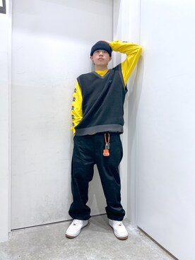 宮田和正さん(メンズ・165cm)の冬コーディネート