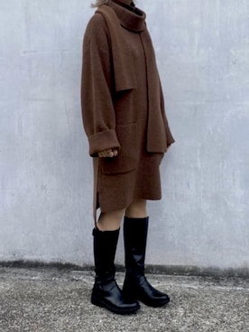 「A de a.v.v（アードアー・ヴェ・ヴェ）のアイテム」を使った、mintpinkさん（レディース・158cm）の冬コーディネート