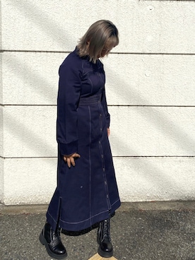 「A de a.v.v（アードアー・ヴェ・ヴェ）のアイテム」を使った、mintpinkさん（レディース・158cm）の冬コーディネート