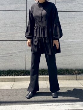 「A de a.v.v（アードアー・ヴェ・ヴェ）のアイテム」を使った、mintpinkさん（レディース・158cm）の冬コーディネート