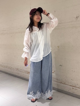 「ローリーズスタイル_LOWRYS FARM」｜ことさん（レディース・155cm）の秋コーディネート