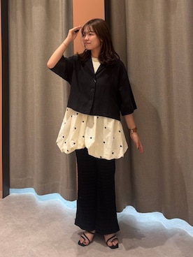 「アイテム（ワンピース/ドレス）」を使った、ことさん（レディース・155cm・20代）の春コーディネート