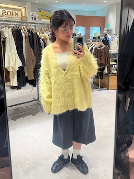 「LOWRYS FARM（ローリーズファーム）のアイテム（タンクトップ）」を使った、ことさん（レディース・155cm）の秋コーディネート