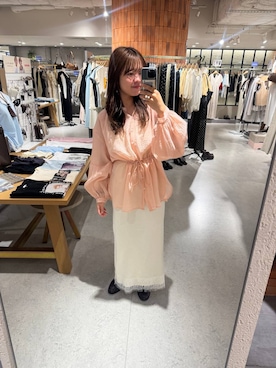 ことさん（レディース・155cm）の春コーディネート