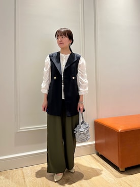 KATAYAMAさん（レディース・156cm）の冬コーディネート