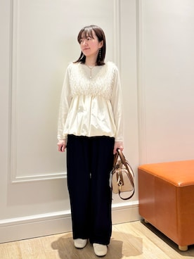 KATAYAMAさん（レディース・156cm）の冬コーディネート