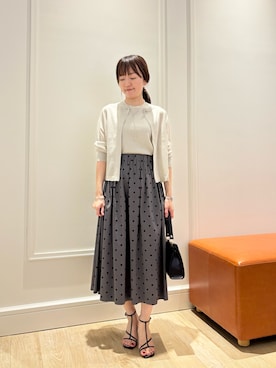 「アイテム（アンサンブル）」を使った、KATAYAMAさん（レディース・156cm）の夏コーディネート