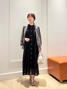 「アイテム（ワンピース）」を使った、KATAYAMAさん（レディース・156cm）の夏コーディネート