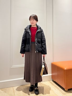 KATAYAMAさん(レディース・156cm)の冬コーディネート