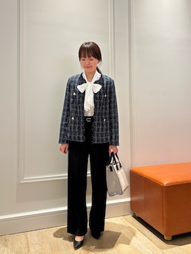 KATAYAMAさん（レディース・156cm）の冬コーディネート