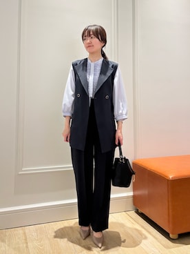 KATAYAMAさん（レディース・156cm）の春コーディネート