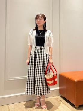 「NOLLEY'S LIGHT（ノーリーズライト）のアイテム」を使った、KATAYAMAさん（骨格ウェーブ・レディース・156cm）の春コーディネート