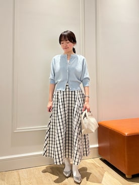 「MICO COULIER（ミコクリエ）のアイテム」を使った、KATAYAMAさん（レディース・156cm）の春コーディネート