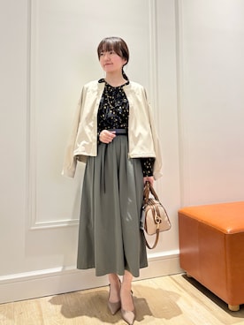 KATAYAMAさん（レディース・156cm）の春コーディネート