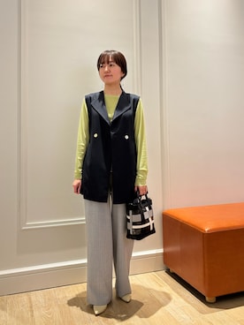 KATAYAMAさん（レディース・156cm）の春コーディネート