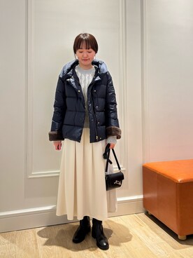 KATAYAMAさん(レディース・156cm)の冬コーディネート