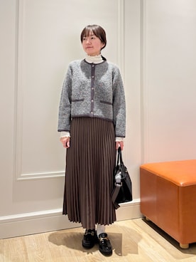 KATAYAMAさん(レディース・156cm)の冬コーディネート