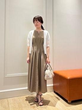 「NOLLEY'S LIGHT（ノーリーズライト）のアイテム」を使った、KATAYAMAさん（骨格ウェーブ・レディース・156cm）の夏コーディネート