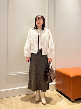 KATAYAMAさん（レディース・156cm）の秋コーディネート