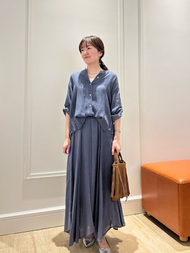 KATAYAMAさん（レディース・156cm）の春コーディネート
